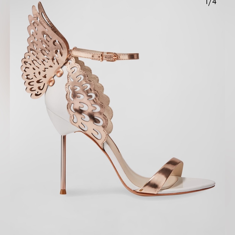 Sophia Webster Evangeline Angel Wing High Heel sandals size 7